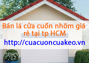 Lá cửa cuốn nhôm