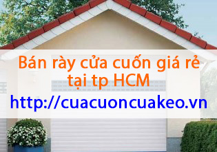 Rày cửa cuốn đức