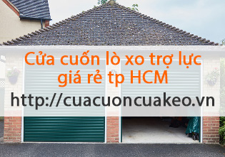 Cửa cuốn lò xo trợ lực - cuacuoncuakeo.vn