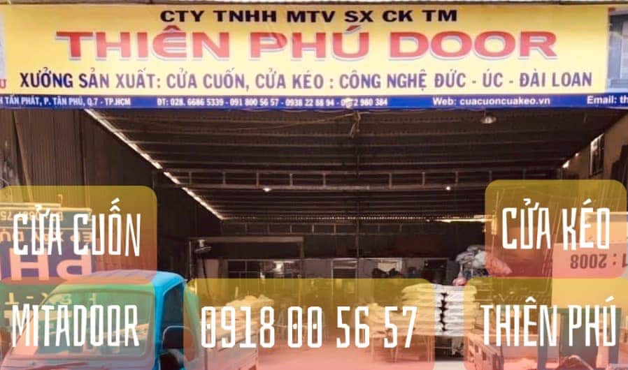 Cửa Cuốn - Cửa Kéo Thiên Phú