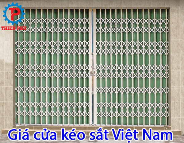 Giá cửa kéo sắt Việt Nam